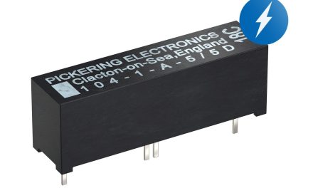 Pickering Introduces Industry’s First Miniature SIP Reed Relay with 5kV Stand-off Capability