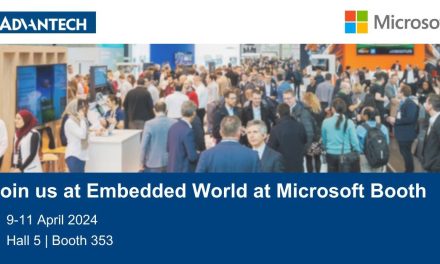 Advantech showcases solution-ready packages for Microsoft Azure cloud service providers and system integrators at Embedded World 2024 – Embedded World Nuremberg – April 9-11, 2024 Microsoft booth Hall 5, Stand 353