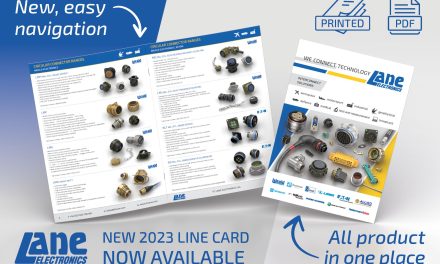Latest, easy to navigate, Line Card available from Lane Electronics