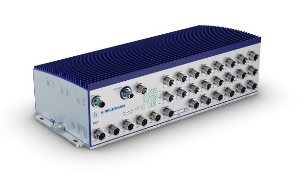 Belden’s Hirschmann BXP, a managed Ethernet switch; Made for rolling stock and rail