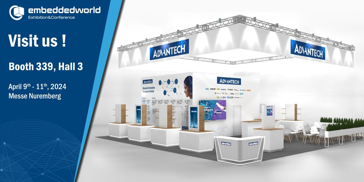 Advantech to showcase industry-leading AIoT solutions at Embedded World