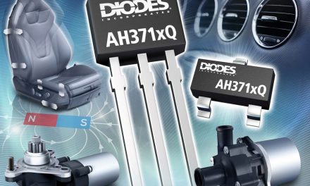 High-Voltage, Automotive-Compliant, Hall-Effect Latches from Diodes Incorporated Provide Improved Resistance to Physical Stress