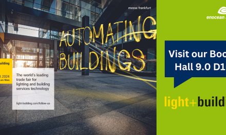 “Be electrified“ … and connected! EnOcean Alliance presents smart wireless sensor solutions at Light + Building 2024