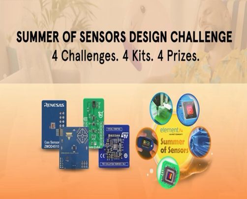 The winners of the Summer of Sensors Design Challenges are announced