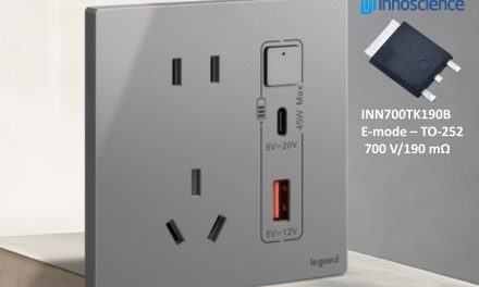 Legrand selects Innoscience GaN ICs to deliver highest output power in wall sockets