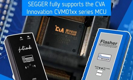 SEGGER and CVA Innovation partner to fully support the CVM01xx series MCU