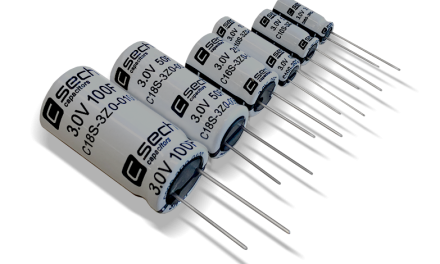High-quality materials and high-end production enable a good price-performance ratio: SECH high-performance ultracapacitors – now at Rutronik