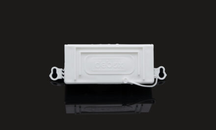 New Debox SM40 fits inside 40mm ceiling apertures – the smallest in-line junction box on the market