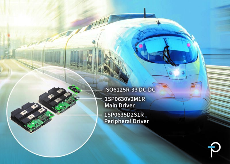 Power Integrations’ Compact, Robust SCALE-2 Plug-and-Play Gate Driver Targets Railway Applications