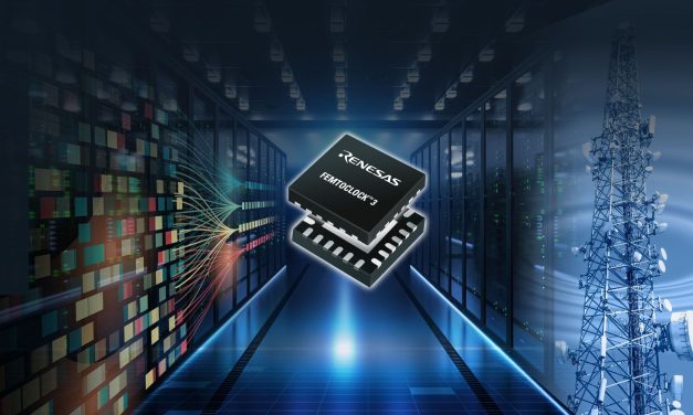 Renesas’ New FemtoClock 3 Timing Solution Delivers Industry’s Lowest Power and Leading Jitter Performance of 25fs-rms