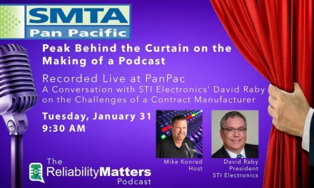 STI Electronics’ David Raby to Participate in a Podcast on the Challenges of a Contract Manufacturer during PanPac