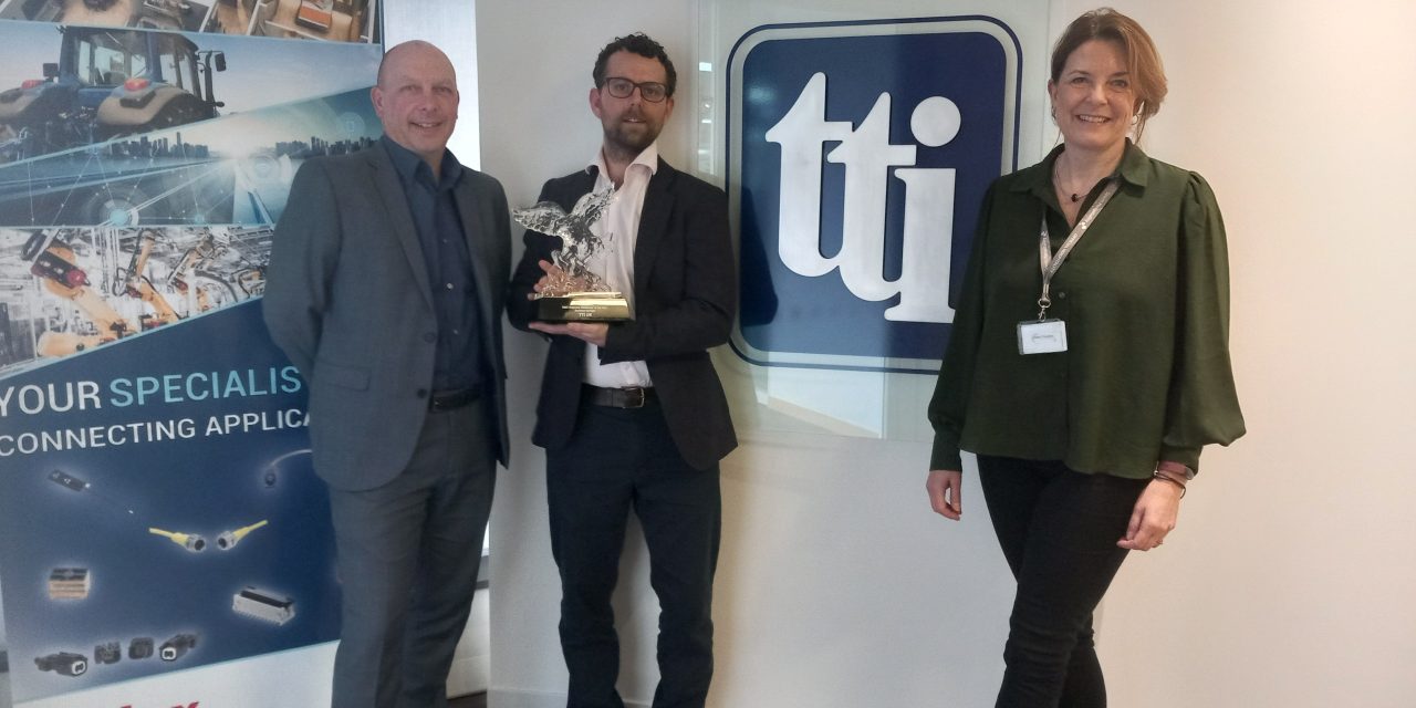 TTI Europe’s UK Team Wins Molex 2023 Regional Distributor of the Year Award for Northern Europe