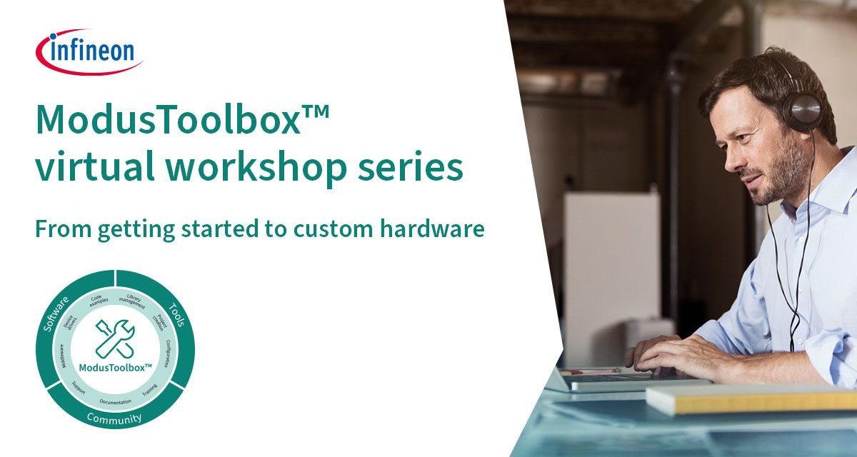 element14 Community and Infineon host educational webinar series on ModusToolbox software