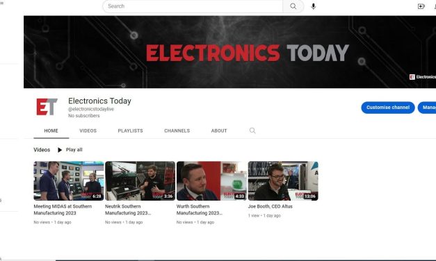 Electronics Today launches new dedicated YouTube channel