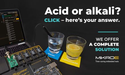 Acid or alkali? Click – here’s your answer, from MIKROE