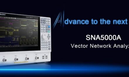 SIGLENT presents its first vector network analyzer and the first device of its new “A” performance line