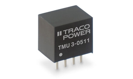 Traco Power: TMU 3 Series Compact unregulated 3 Watt DC/DC converters (SIP-4) for industrial applications